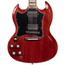 Gibson SG Standard Electric Guitar, Left-handed, Heritage Cherry with Hardshell Case