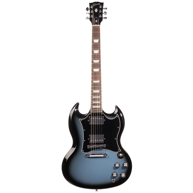 Gibson SG Standard Custom Color Electric Guitar, Pelham Blue Burst