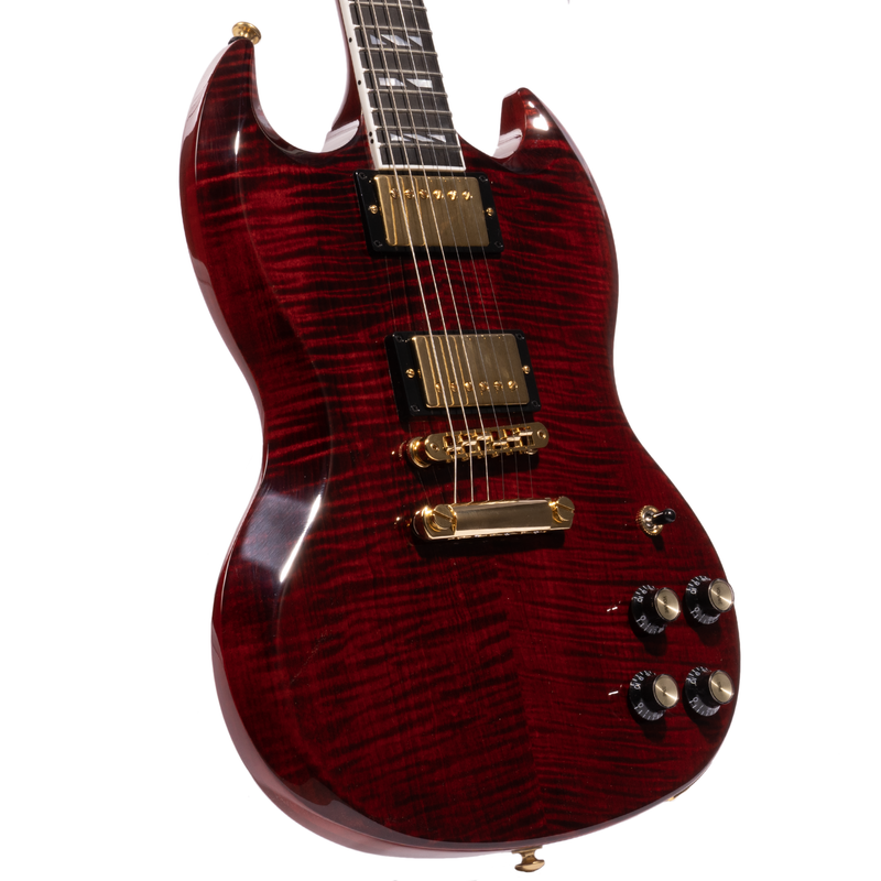 Gibson SG Supreme Electric Guitar, Wine Red