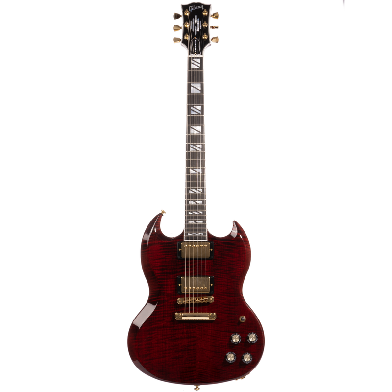 Gibson SG Supreme Electric Guitar, Wine Red