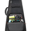 Gator Cases Icon Series Gig Bag For Electric Guitars, Black with Red Interior