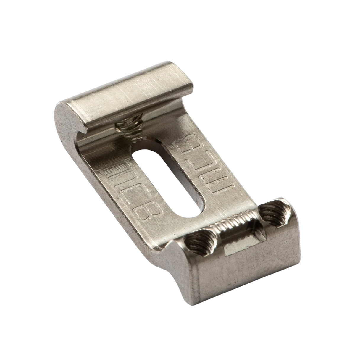Music City Bridge Groove Master Saddles for Strat, Polished Stainless Steel