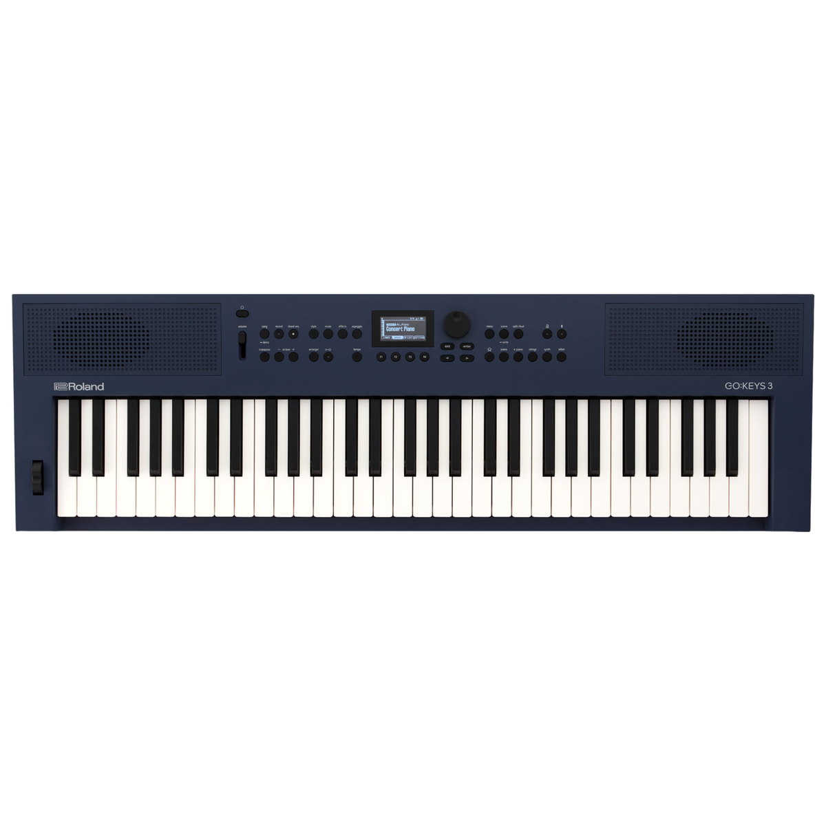 Roland GO:KEYS 3 Digital Keyboard, Midnight Blue