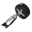 Gator Cases Spindle Round Seat Drum Throne, Black