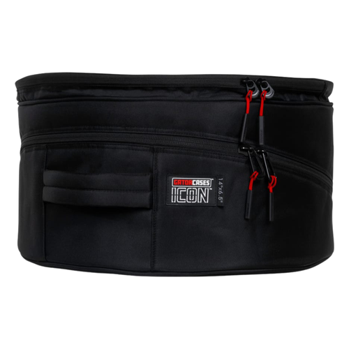 Gator Cases Icon Series 14x6.5" Snare Drum Bag, Black
