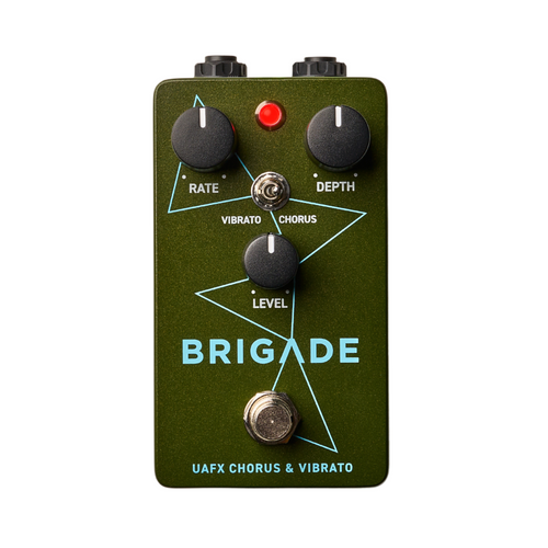 uad pedals Universal Audio Brigade Chorus and Vibrato Effect Pedal