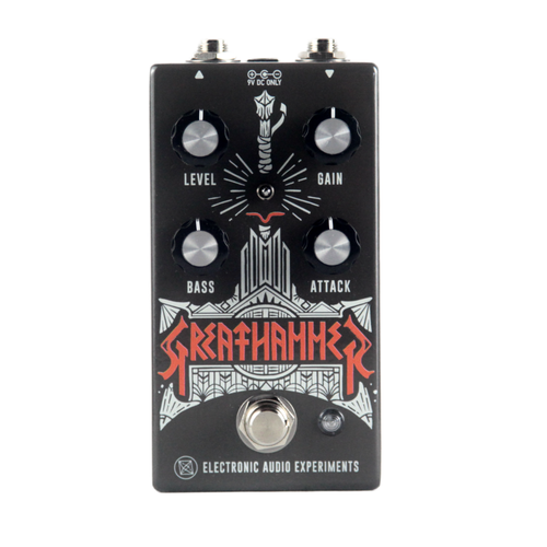 bass od pedal Electronic Audio Experiments Greathammer Bass Overdrive Effect Pedal