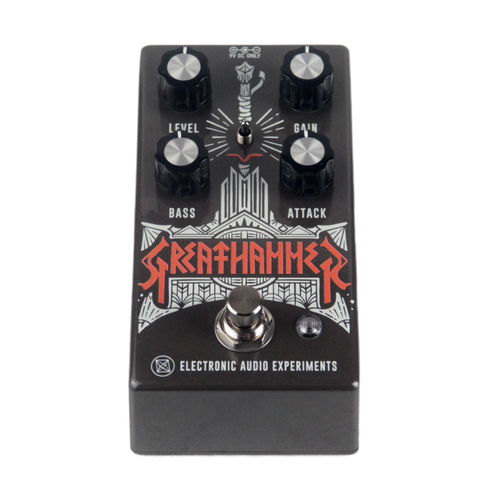 Electronic Audio Experiments Greathammer Bass Overdrive Effect Pedal