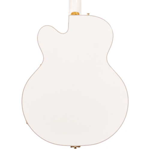 Gretsch G6136TG Players Edition Falcon Hollow Body Electric Guitar, Ebony, White