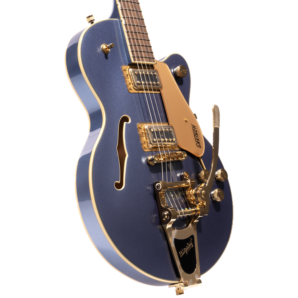 Gretsch G5655TG Electromatic Center Block Jr. Single-Cut Guitar, Cerulean Smoke