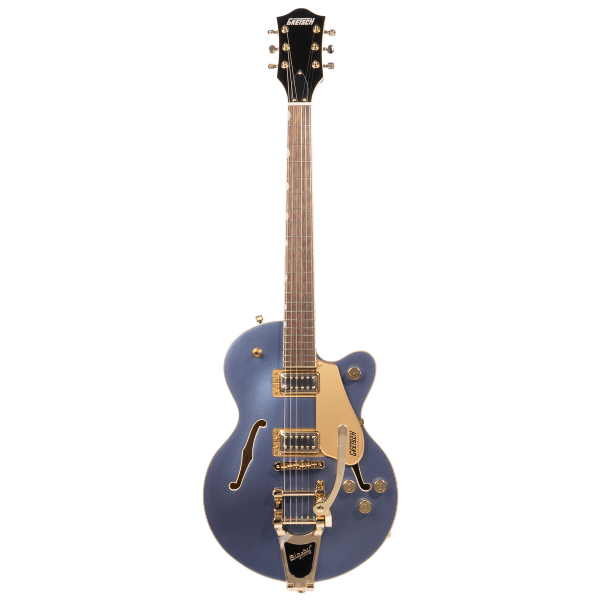 Gretsch G5655TG Electromatic Center Block Jr. Single-Cut Electric Guitar, Cerulean Smoke