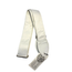 Souldier 2" White Wedding Guitar Strap, White w/ White X's