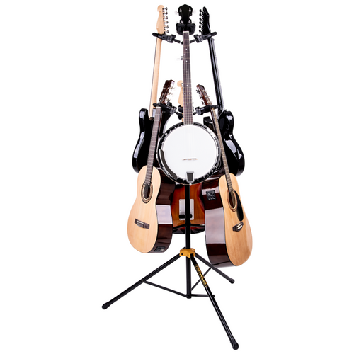 Hercules GS526B Plus Series Universal 6-Piece Guitar Autogrip Display Stand
