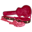 Gator Cases Deluxe Wood Case for Semi-Hollow Electric Guitar, Vintage Brown