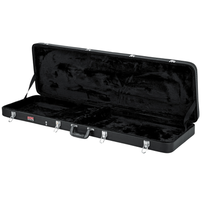 Gator Cases Economy Hard-Shell Wood Case for Electric Bass Guitar