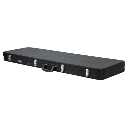 Gator Cases Economy Hard-Shell Wood Case for Electric Bass Guitar