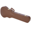 Gator Cases Deluxe Wood Case for Les Paul Electric Guitar, Vintage Brown