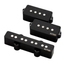 EMG Geezer Butler Signature Passive Alnico V PJ Bass Pickup Set, Black