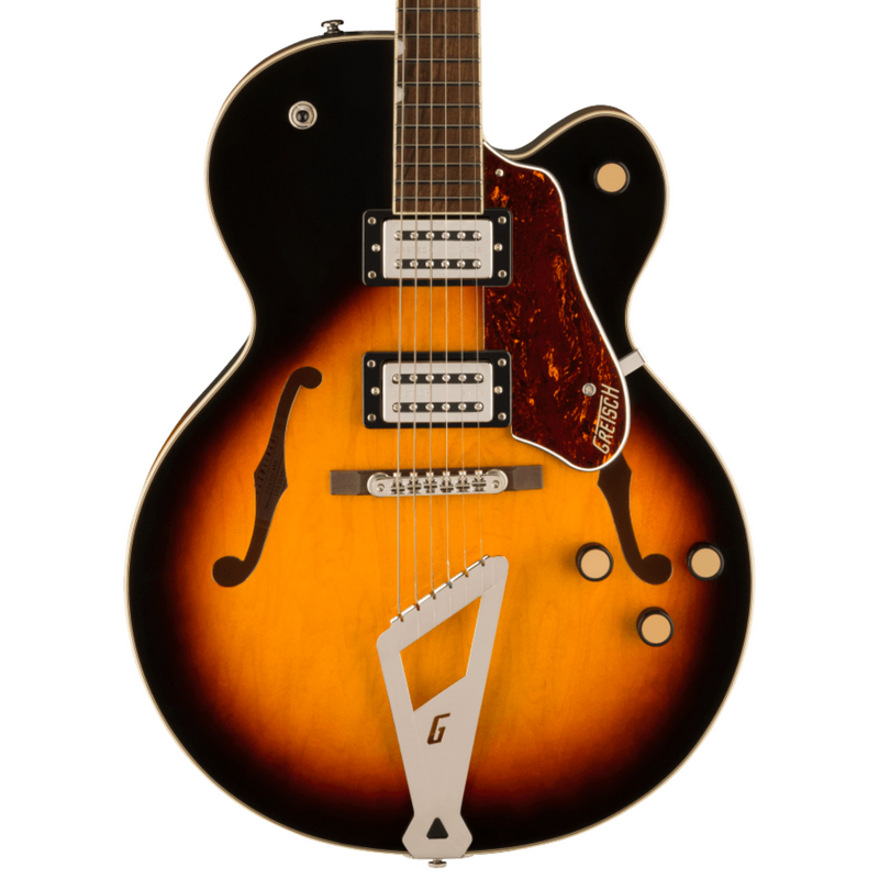 Gretsch G2420 Streamliner Hollow Body Single-Cut Electric Guitar, Aged Brooklyn Burst