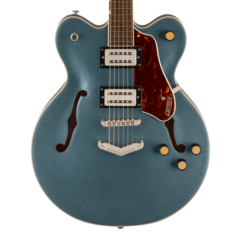 Gretsch G2622 Streamliner Center Block Double Cut Electric Guitar, V Stoptail, Gunmetal