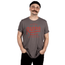 Russo Music 'Philly Spring Garden Logo' T-Shirt, Red on Grey