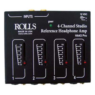 Rolls 4-Channel Pro Headphone Amplifier