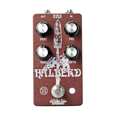 Electronic Audio Experiments Halberd V2 Discrete Transistor Overdrive Effect Pedal