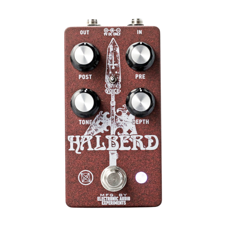 Electronic Audio Experiments Halberd V2 Discrete Transistor Overdrive Effect Pedal