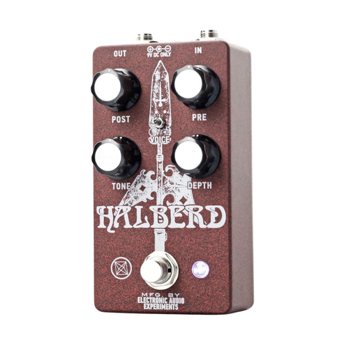 Electronic Audio Experiments Halberd V2 Discrete Transistor Overdrive Effect Pedal