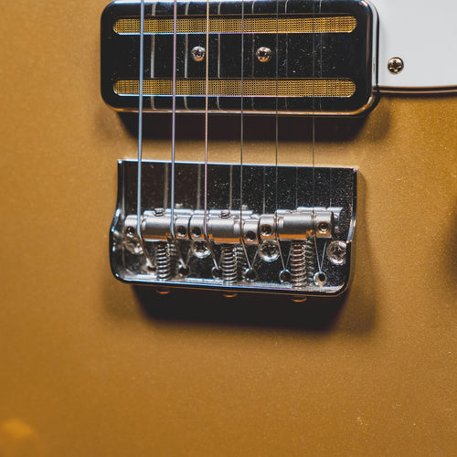 2021 Harmony Juno Electric Guitar, Champagne w/SC - Used