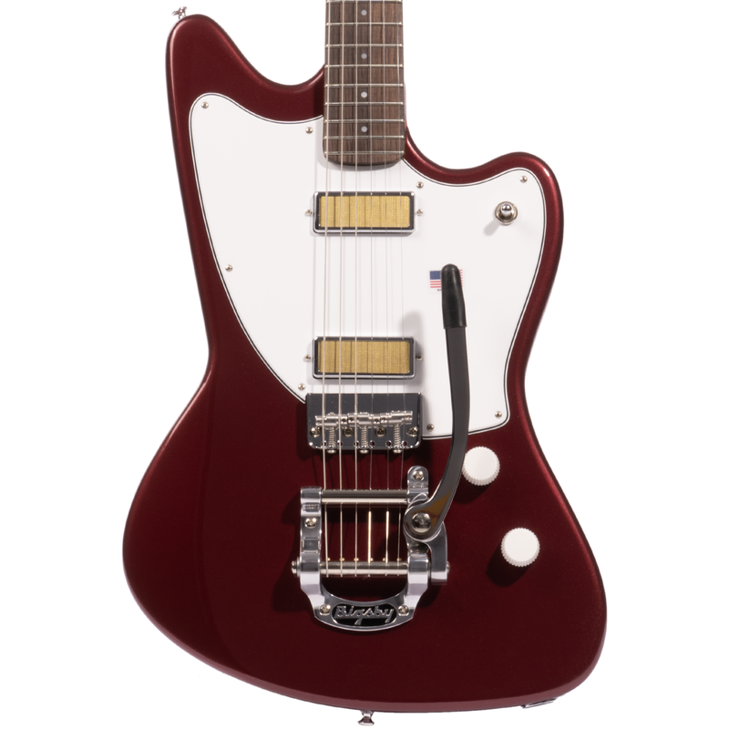 Harmony Silhouette Electric Guitar w/Bigsby, Rosewood Fingerboard, Burgundy