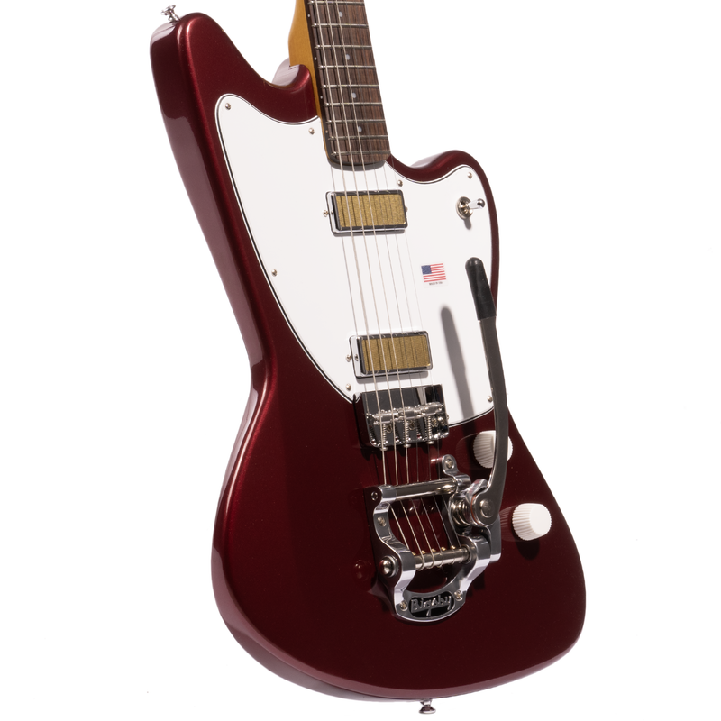 Harmony Silhouette Electric Guitar w/Bigsby, Rosewood Fingerboard, Burgundy