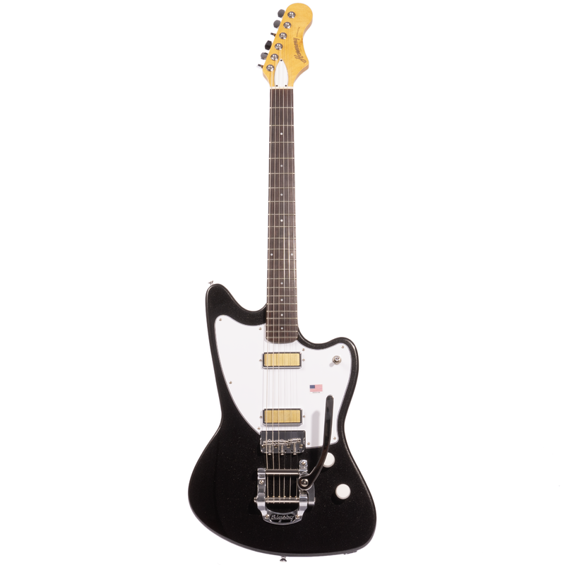 Harmony Standard Silhouette Electric Guitar w/ Bigsby, Space Black