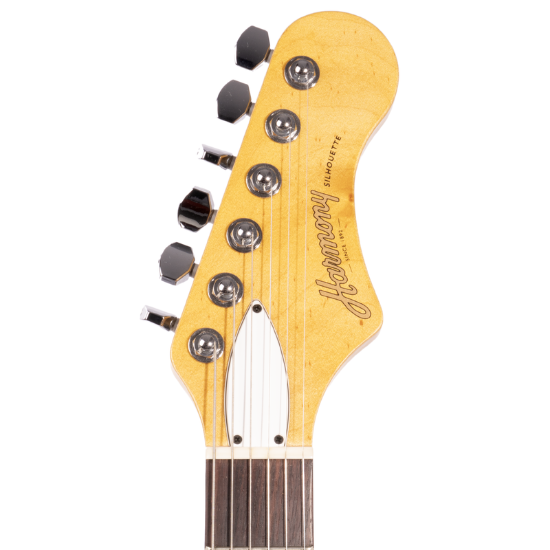 Harmony Standard Silhouette Electric Guitar w/ Bigsby, Space Black