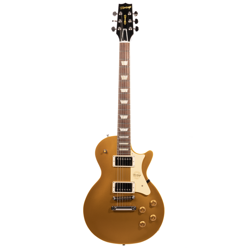 Heritage Custom Shop Core Collection H-150 Electric Guitar, Non-Aged Gold Top