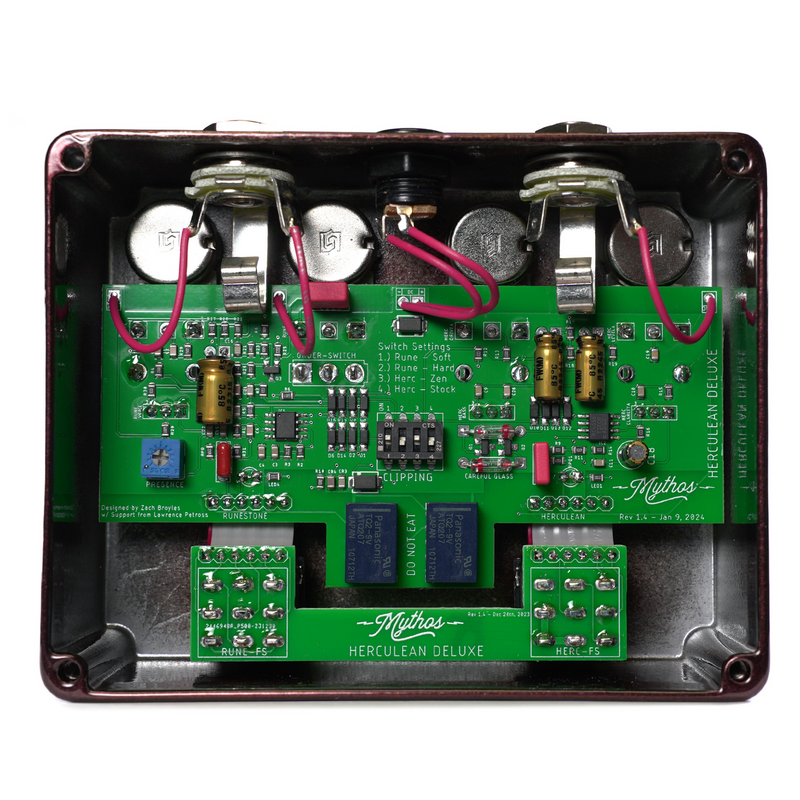 mythos pedals herculean Mythos Pedals Herculean Deluxe (Mythos Pedal) Overdrive