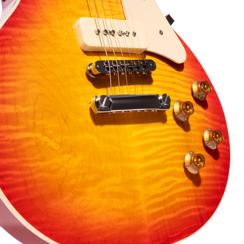 Heritage Standard H-150 P90 Electric Guitar, Vintage Cherry Sunburst with Case