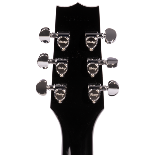 Heritage Standard H-150 P90 Electric Guitar, Ebony w/Case