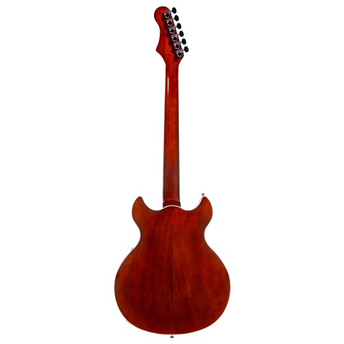 Harmony Comet Electric Guitar With Case, Rosewood, Sunburst