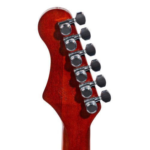 Harmony Comet Electric Guitar With Case, Rosewood, Sunburst