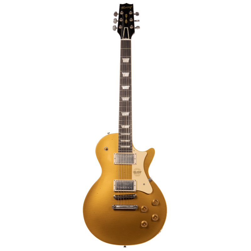 Heritage Custom Shop Core Collection H-150 Electric Guitar, Artisan Aged Gold Top
