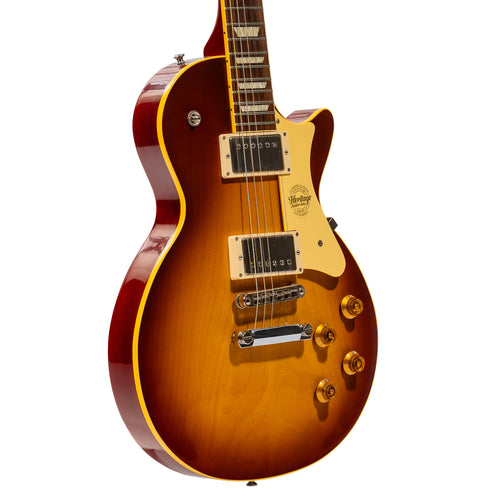 Heritage Custom Shop Core Collection H-150 Plain Top Electric Guitar With Case, Tobacco Sunburst