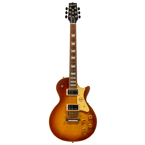 Heritage Custom Shop Core Collection H-150 Plain Top Electric Guitar With Case, Tobacco Sunburst