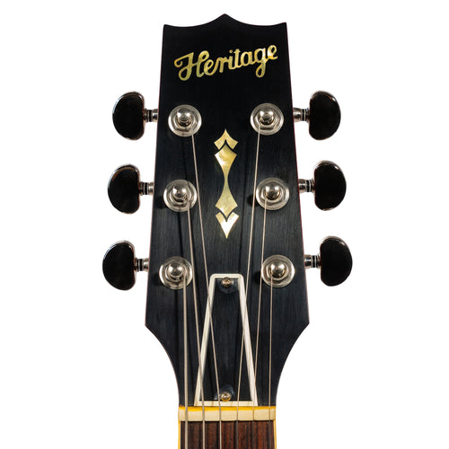 Heritage Custom Shop Core Collection H-150 Plain Top Electric Guitar, Dark Cherry Sunburst w/Case