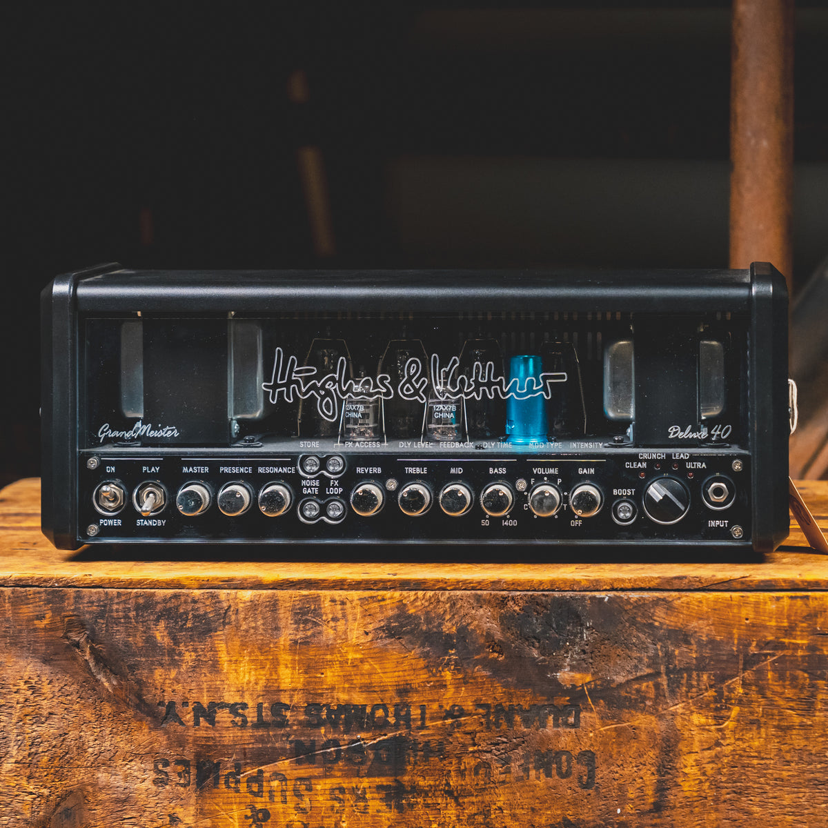 2019 Hughes & Kettner Grandmeister Deluxe 40 Amplifier Head w/SC - Used