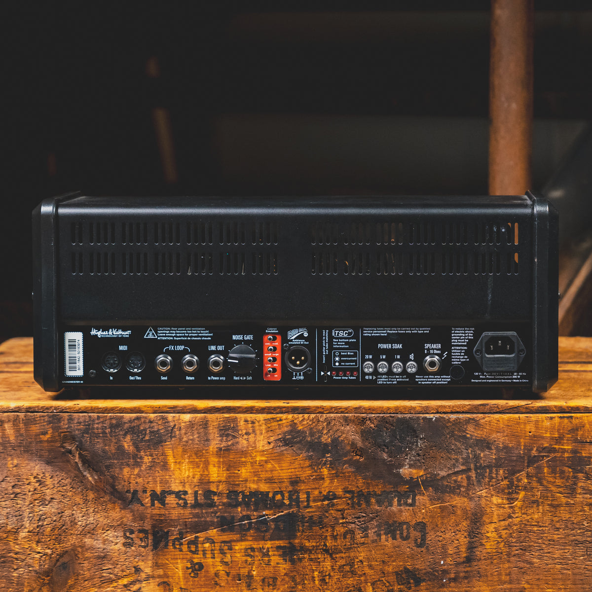2019 Hughes & Kettner Grandmeister Deluxe 40 Amplifier Head w/SC - Used