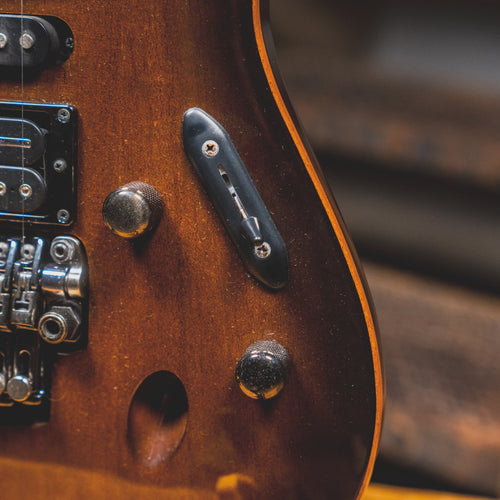 2008 Ibanez S5470 Prestige Electric Guitar, Transparent Black Burst w/OHSC - Used