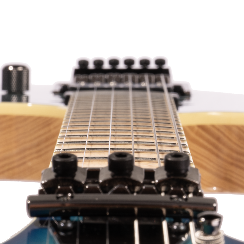Ibanez RG Prestige 6 String Electric Guitar w/ Case, Nebula Green Burst