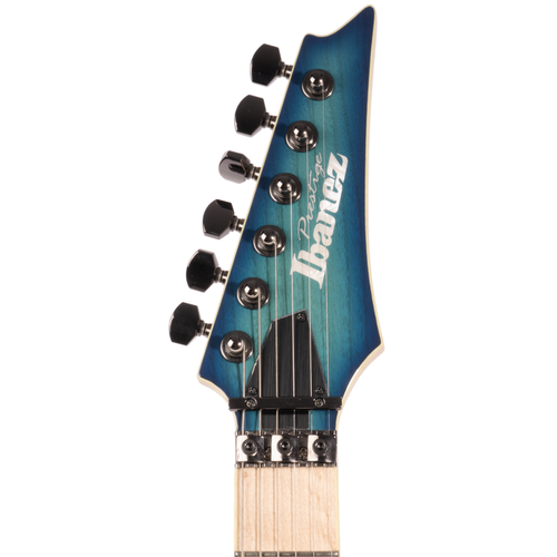 Ibanez RG Prestige 6 String Electric Guitar w/ Case, Nebula Green Burst