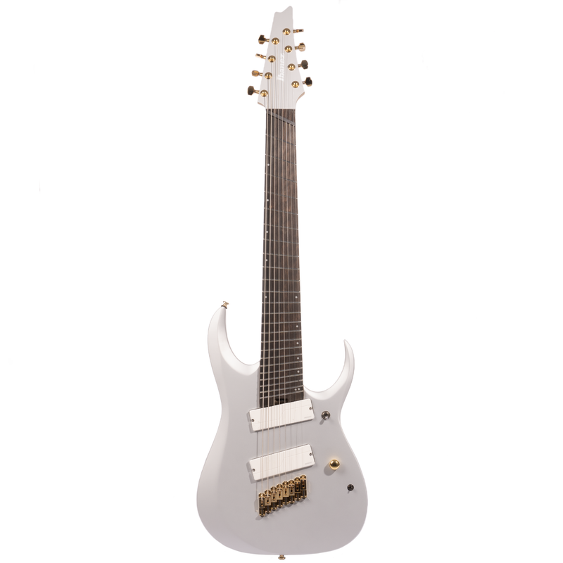 Ibanez RGD Axe Design Lab Multi-Scale 8 String Electric Guitar, Classic Silver Matte